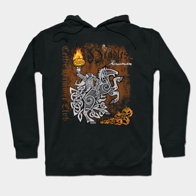 The Headless Horseman Hoodie by celtichammerclub